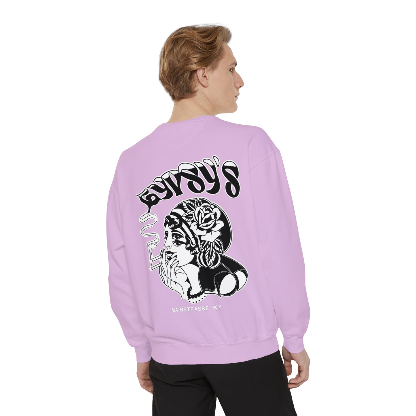 Unisex Comfort Colors Crewneck Sweatshirt | Gypsy's Double Gypsy Lady (by @ohbhave)