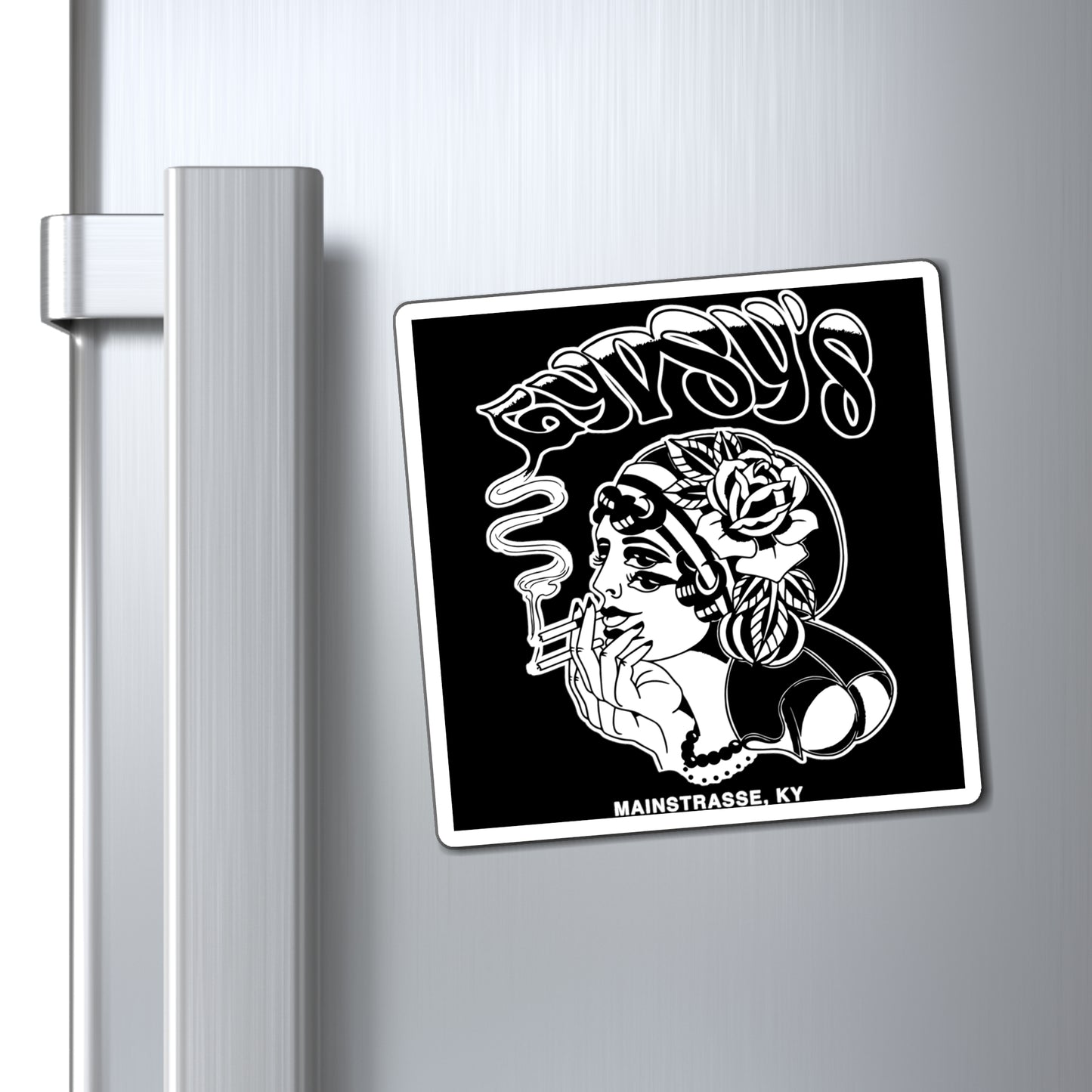 Magnet 4"x4" | Gypsy's Double Gypsy Lady (by @ohbhave)