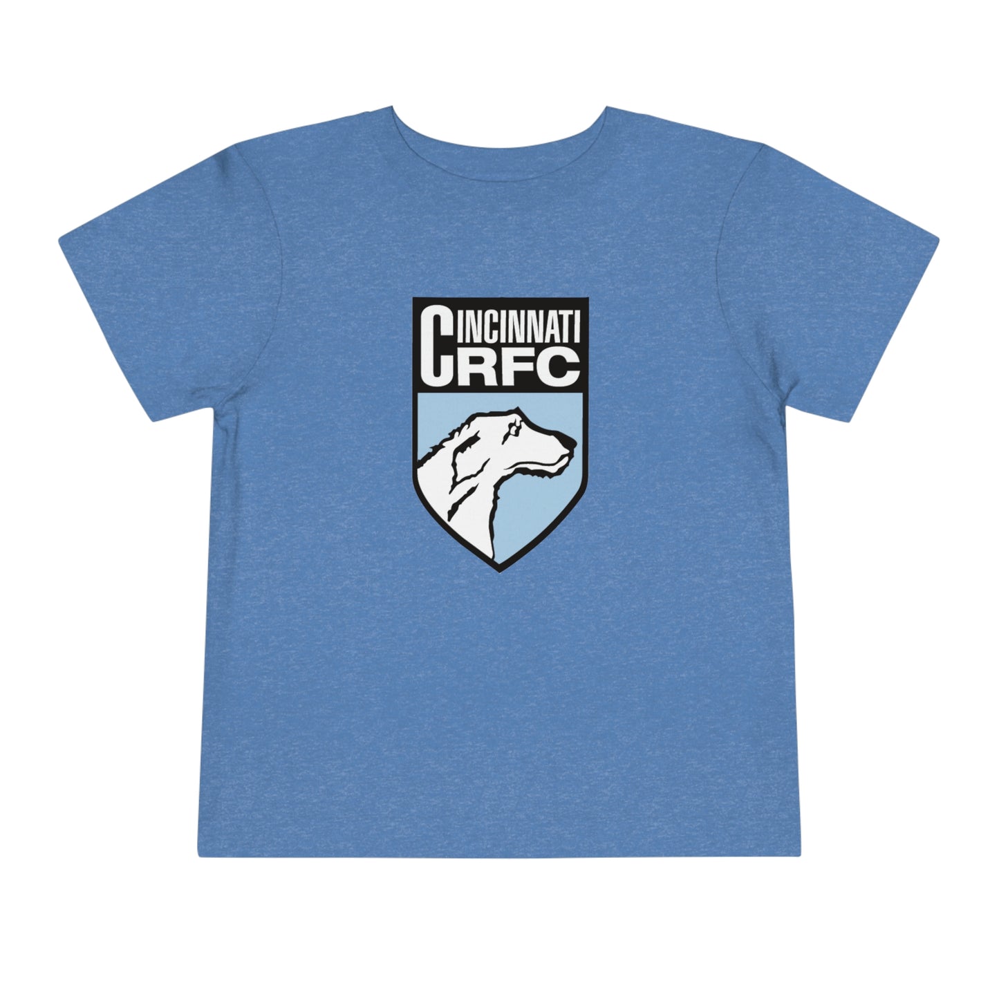 Toddler Short Sleeve Tee | CRFC Wolfhounds Blue Crest