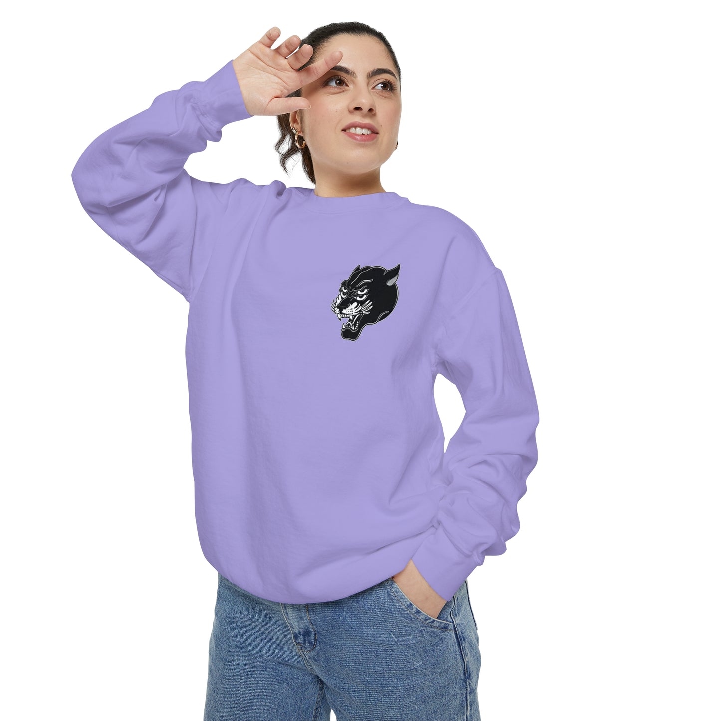 Unisex Comfort Colors Crewneck Sweatshirt | Gypsy's Double Gypsy Lady (by @ohbhave)
