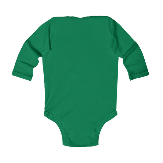 Infant Long Sleeve Onesie | QCRFC Frogs Logo