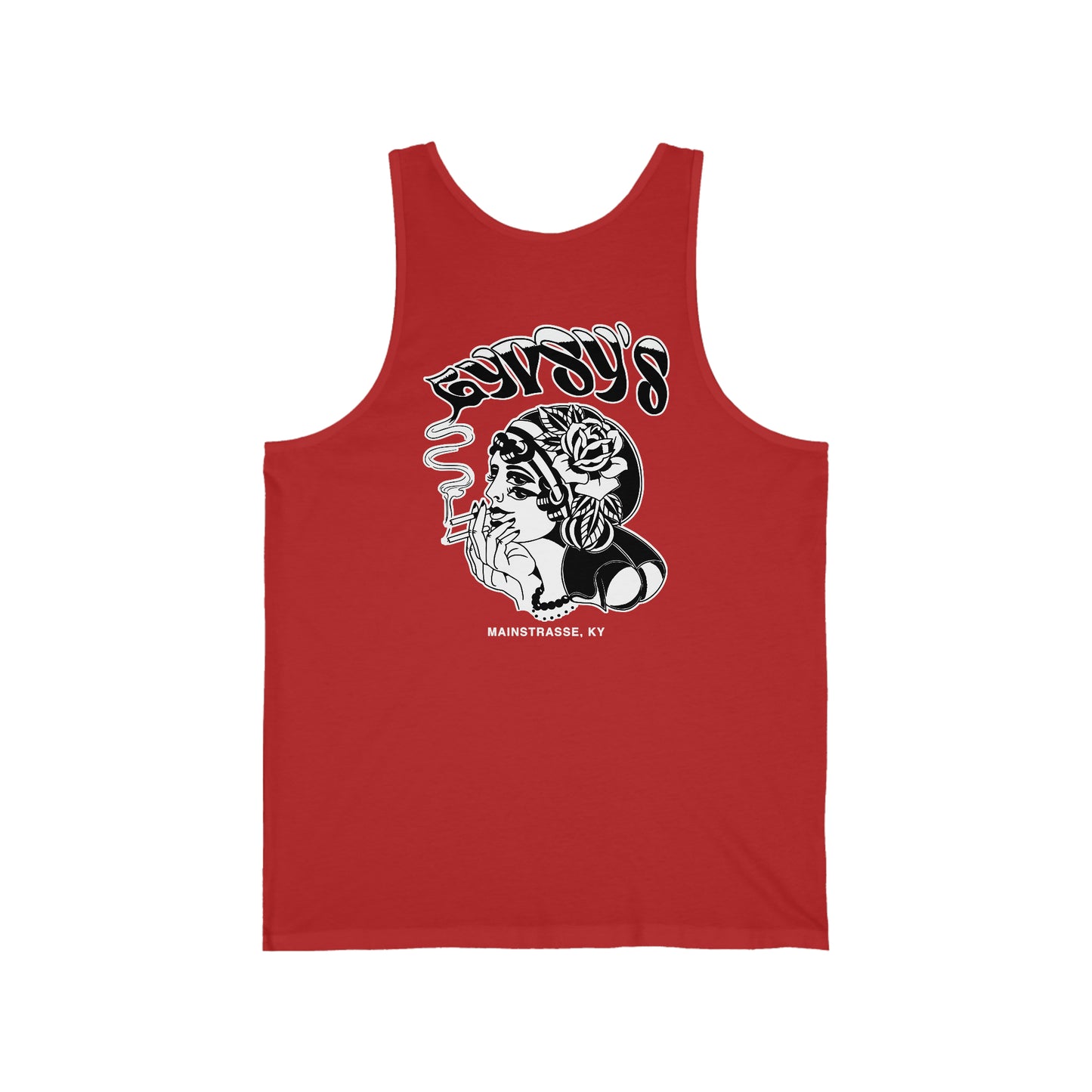 Unisex Jersey Tank | Gypsy's Double Gypsy Lady (by @ohbhave)