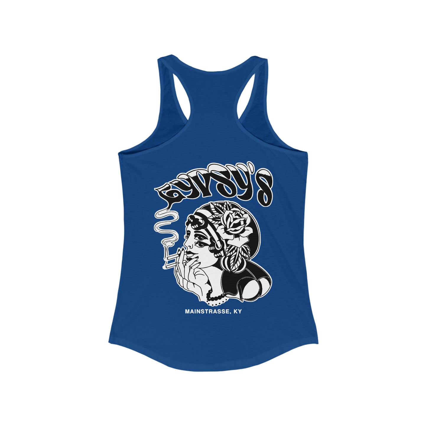Women's Racerback Tank | Gypsy's Double Gypsy Lady (by @ohbhave)