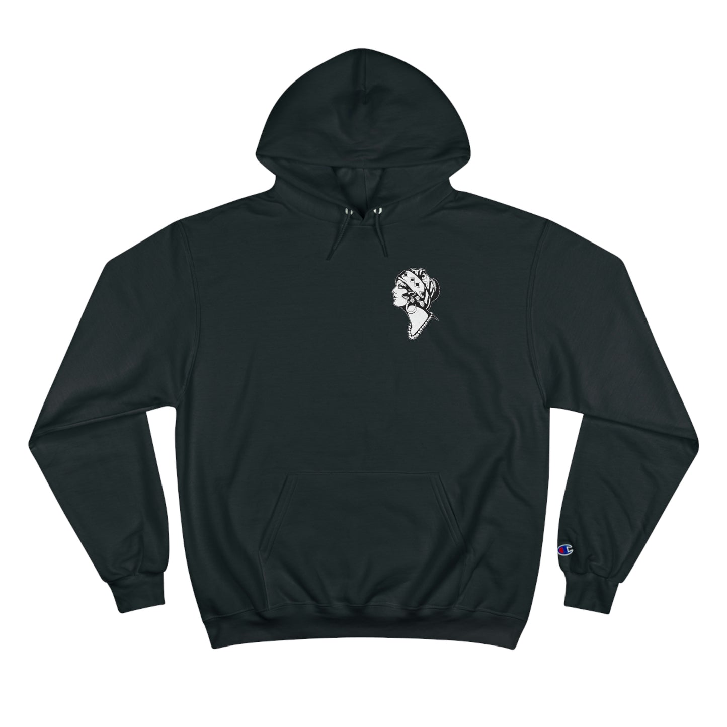 Unisex Champion Hoodie | Gypsy's Dancing Gypsy Lady (by @tylerabnertattoo)