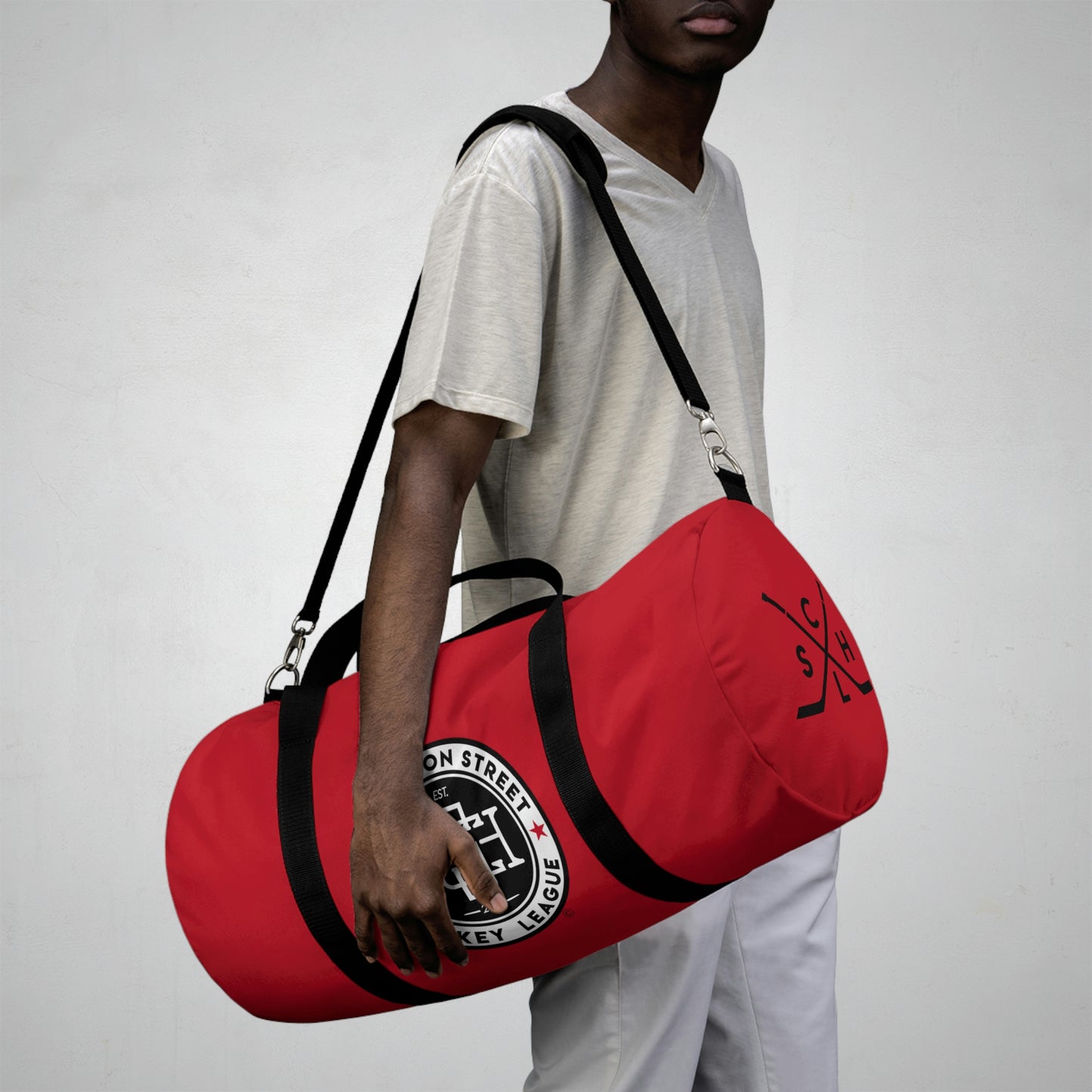 The CSHL Red "Send It!" Hockey Bag