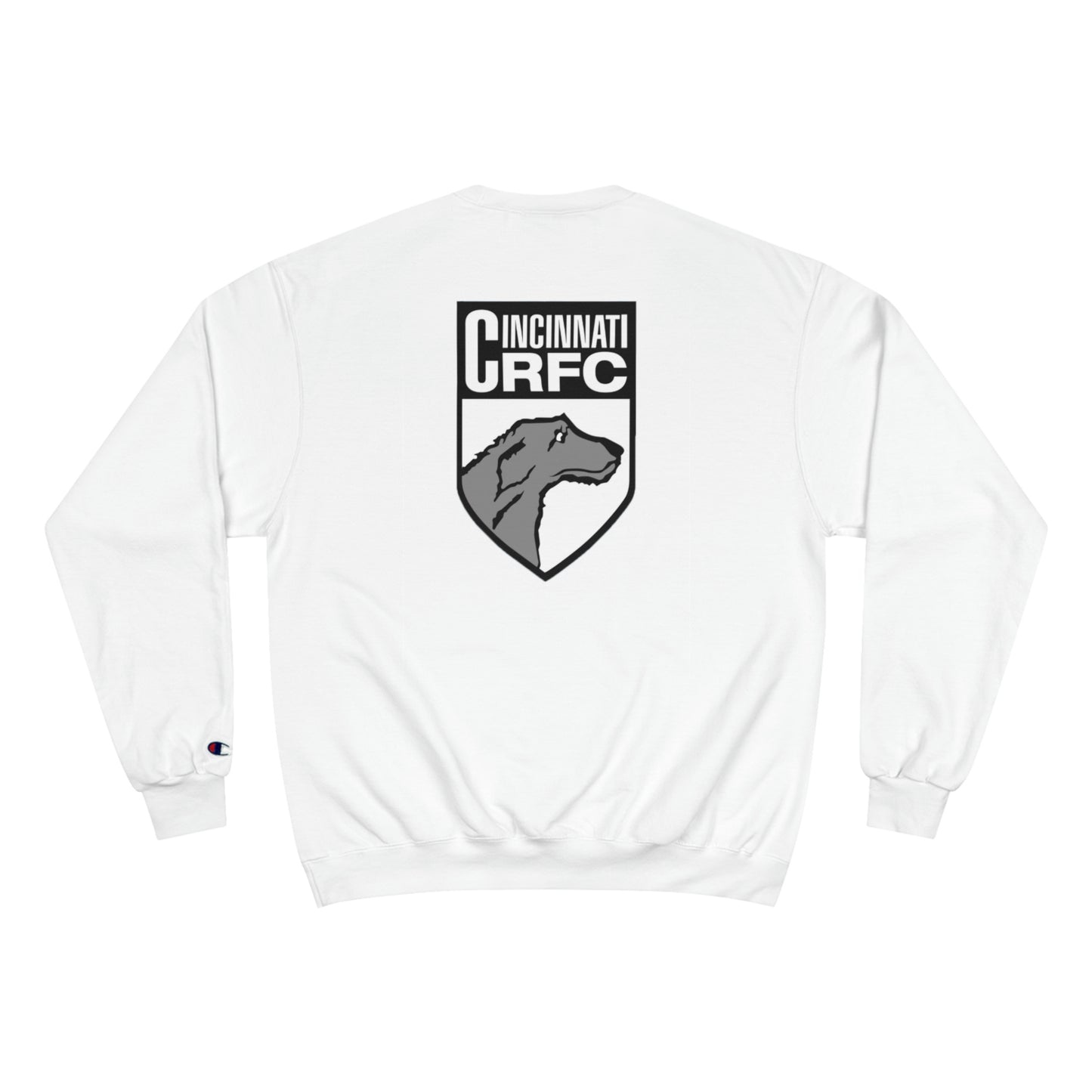 Champion Crewneck Sweatshirt | CRFC Wolfhounds White Crest