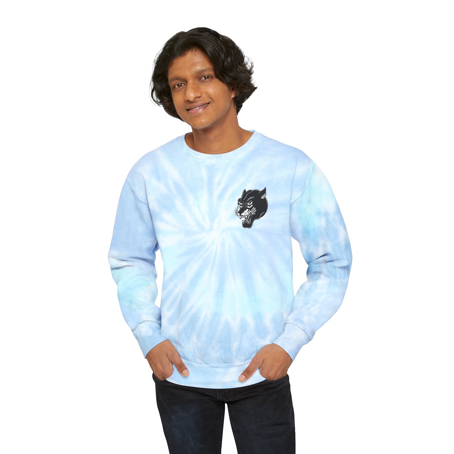 Unisex Comfort Colors Tie-Dye Crewneck Sweatshirt | Gypsy's Double Gypsy Lady (by @ohbhave)
