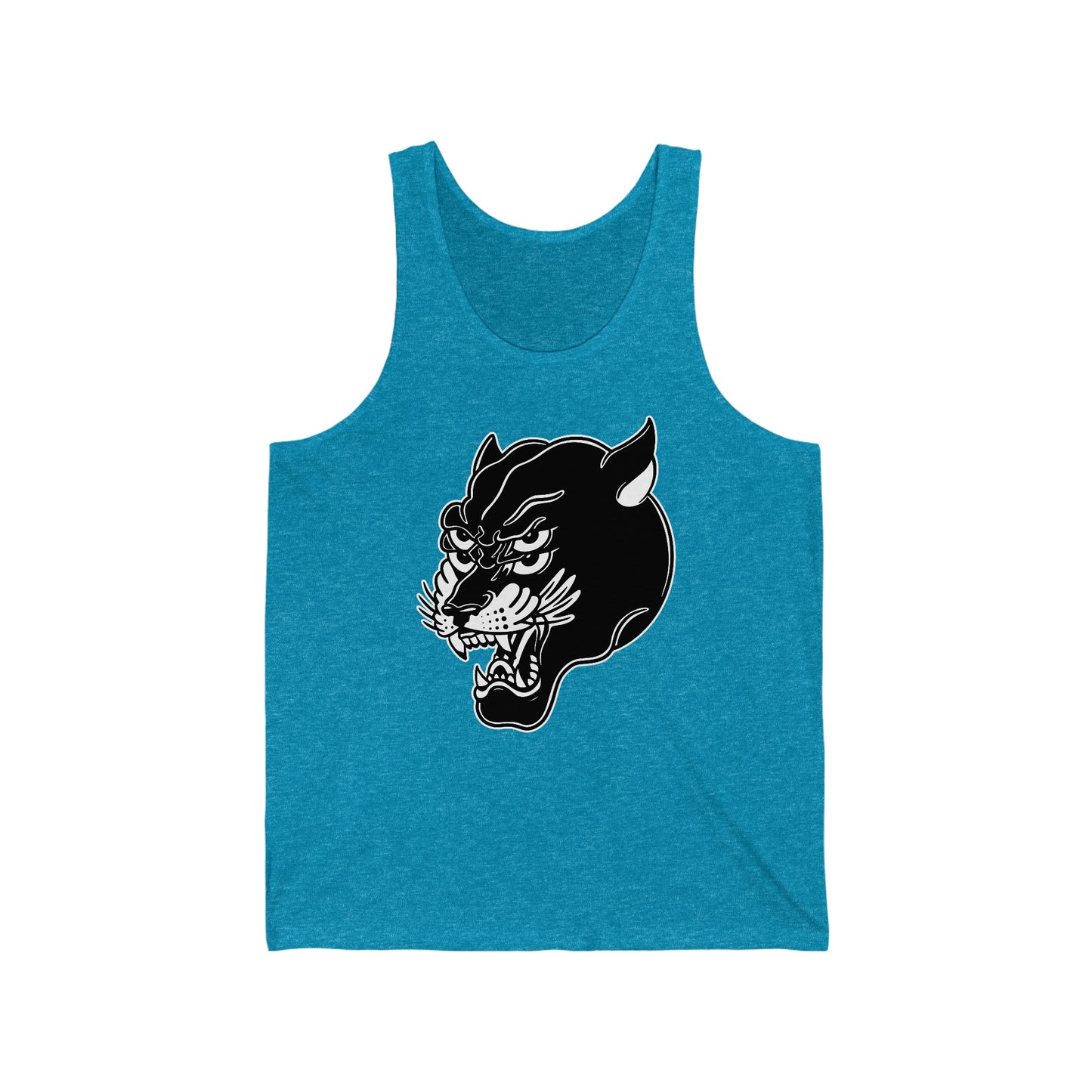 Unisex Jersey Tank | Mothers Tattoo Double Panther Logo by Brendan Houston (IG: @ohbhave)