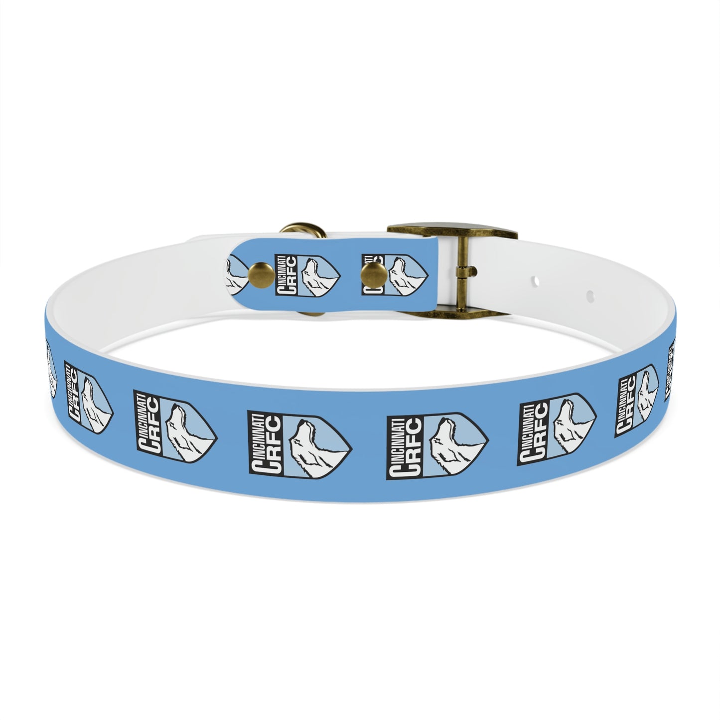 Dog Collar | CRFC Wolfhounds Blue Crest