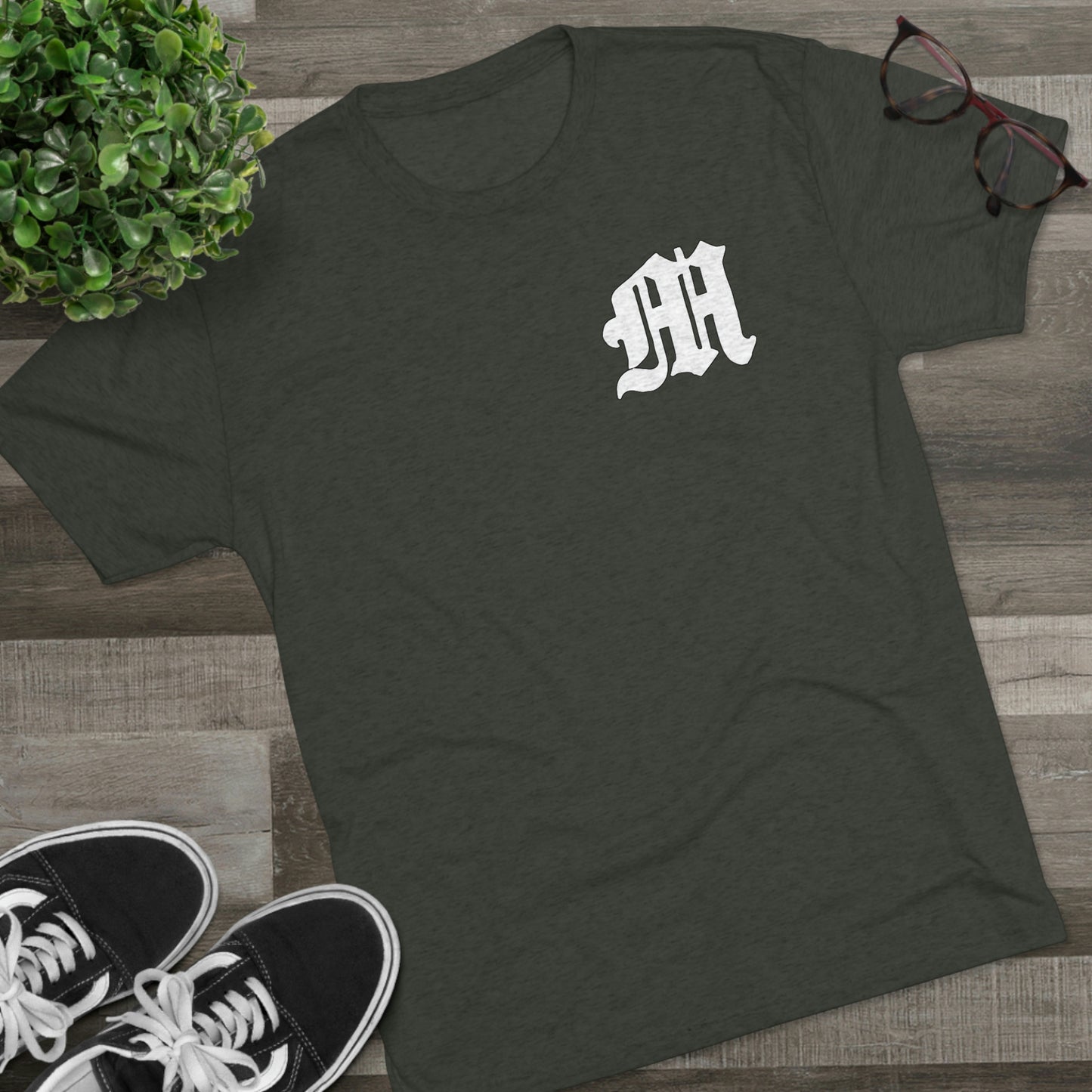 Unisex Tri-Blend Crew Tee | Mothers Tattoo Logo