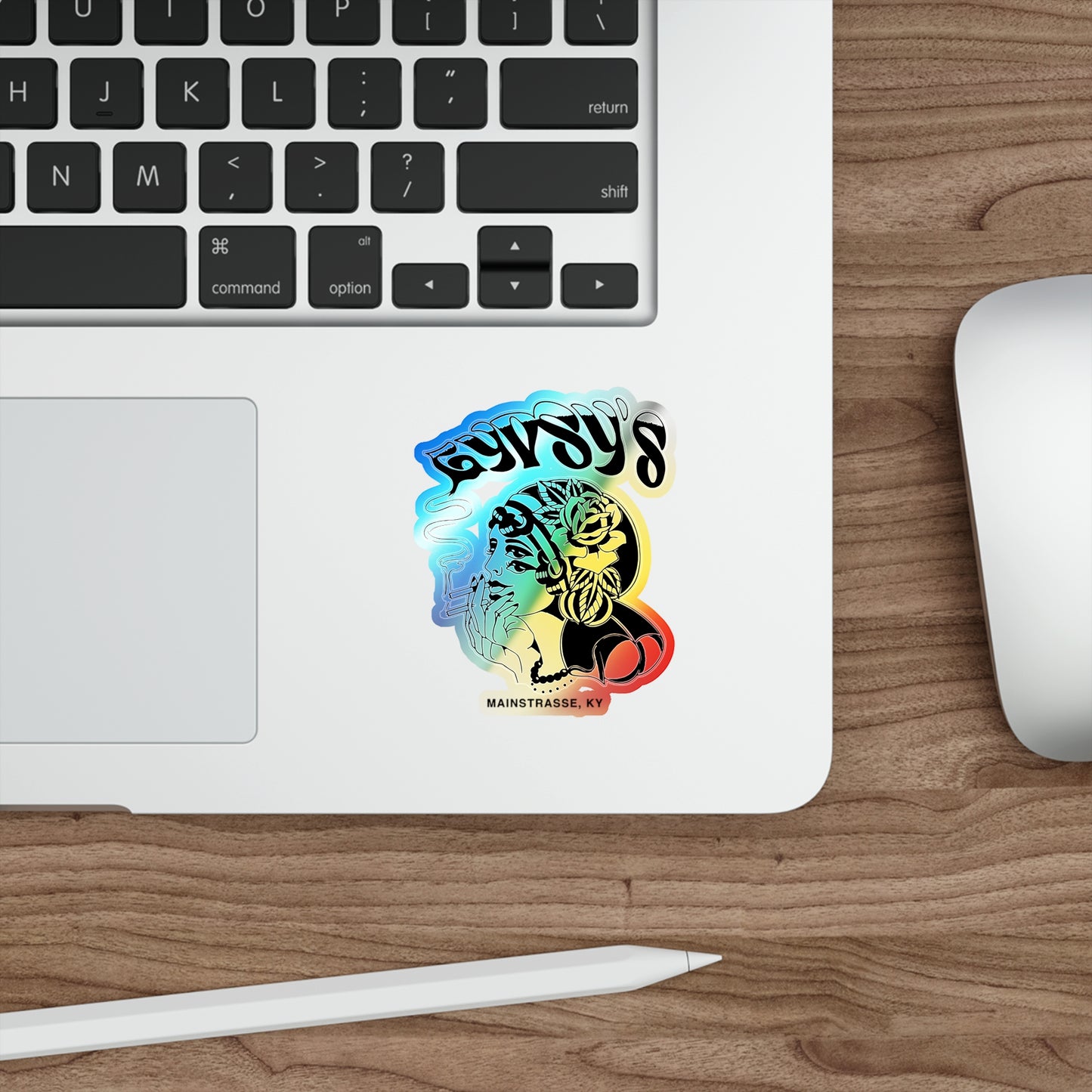 Holographic Die-cut Sticker | Gypsy's Double Gypsy Lady (by @ohbhave)