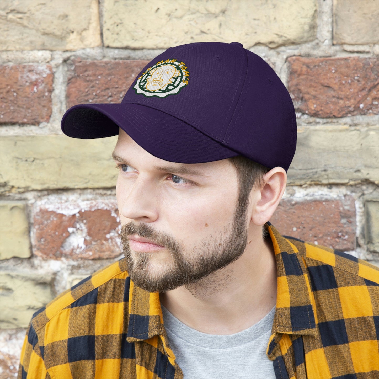Old Man Tom's Logo Unisex Twill Hat