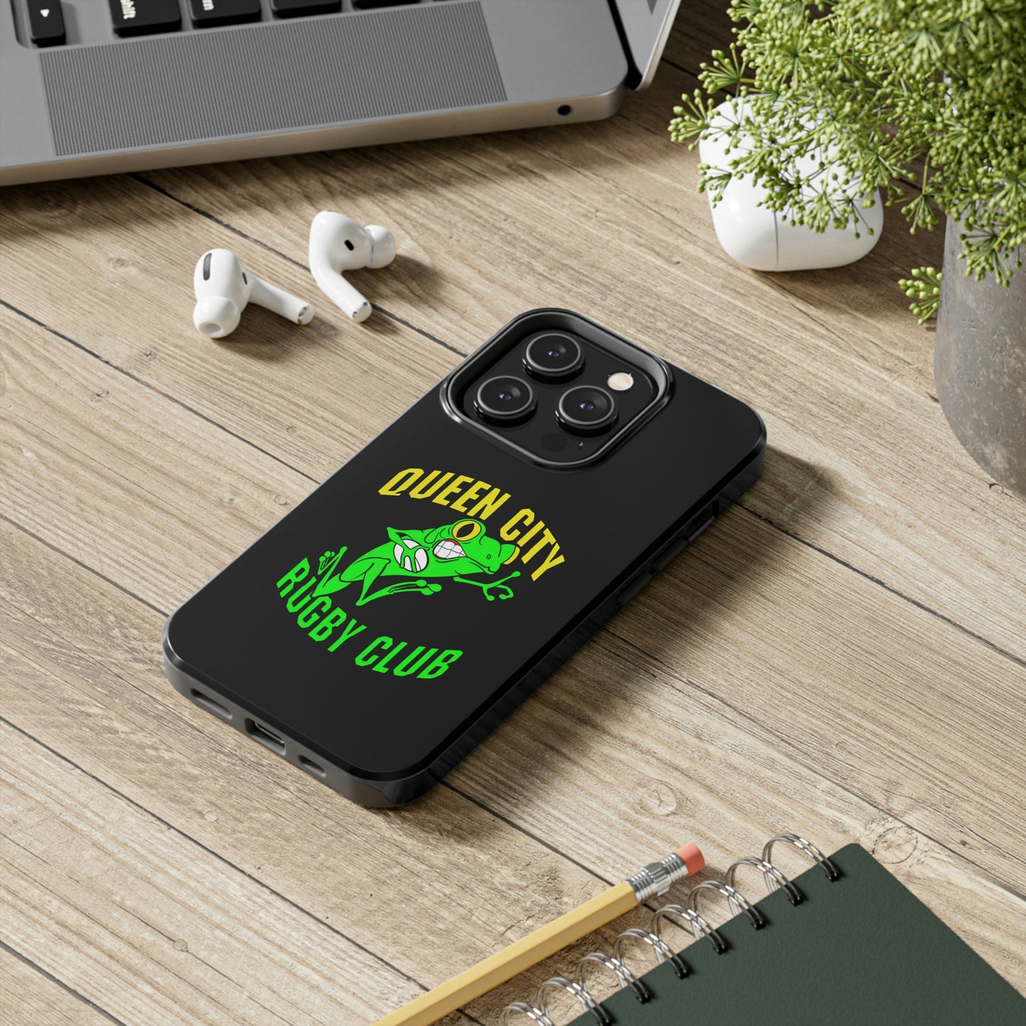 Tough Phone Cases, Case-Mate | QCRFC Frogs Logo