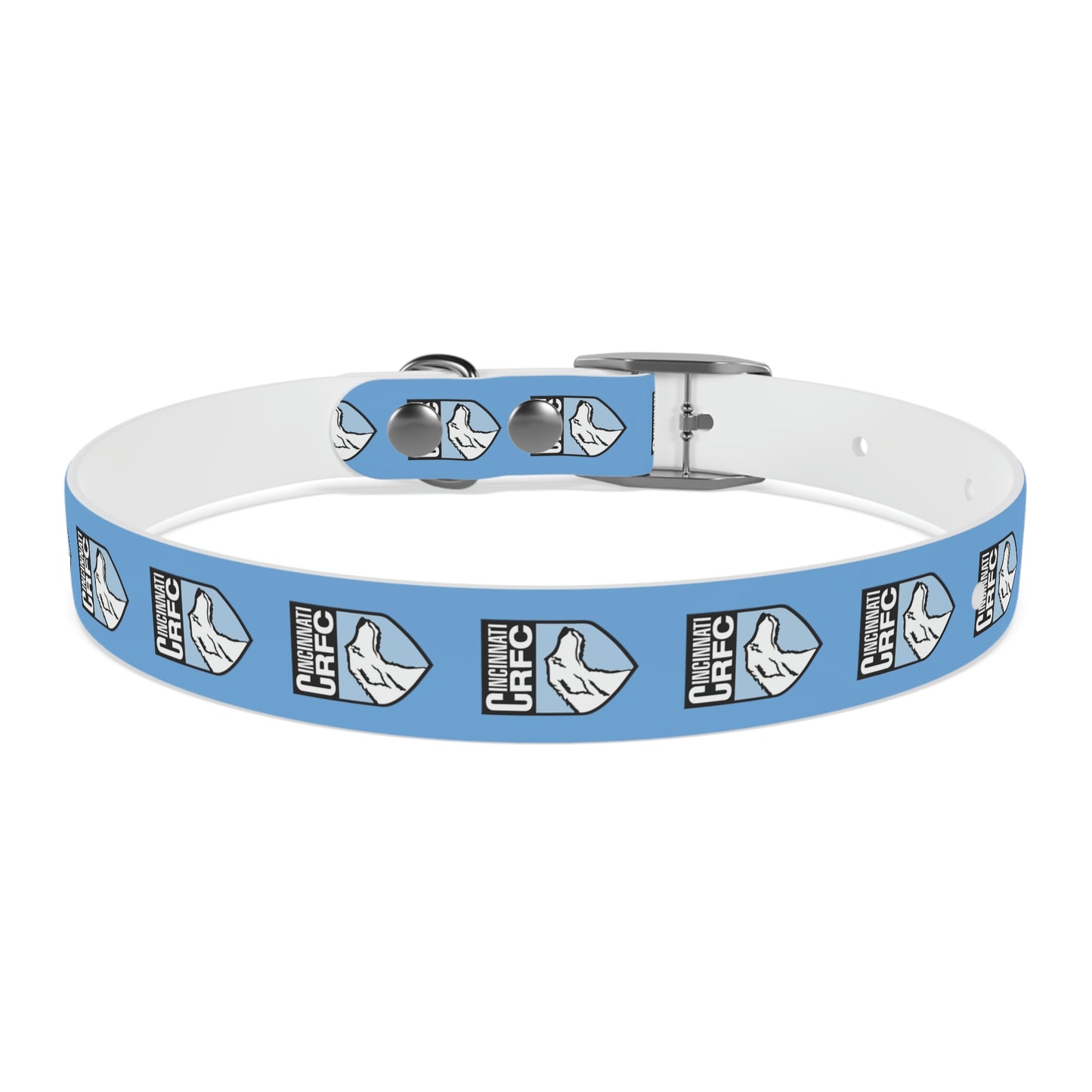 Dog Collar | CRFC Wolfhounds Blue Crest