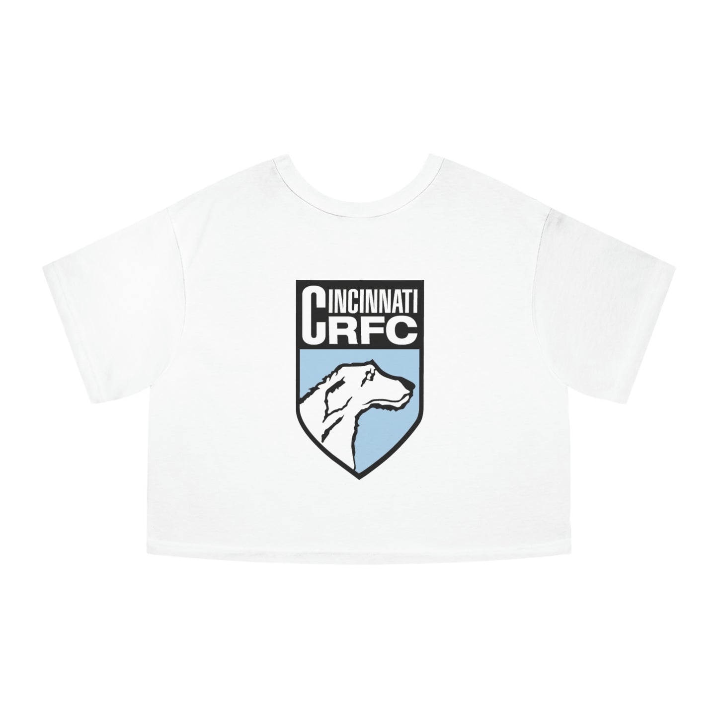 Champion Heritage Crop Top | CRFC Wolfhounds Blue Crest