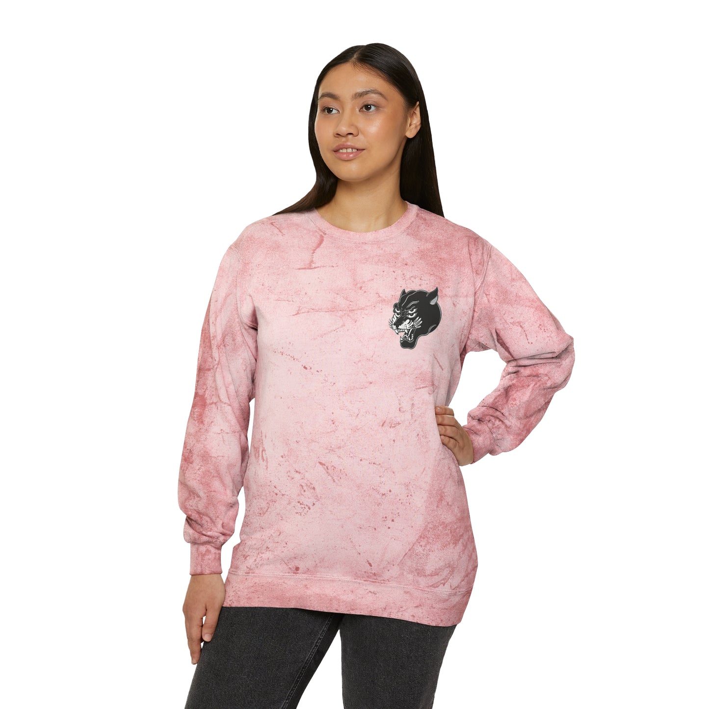 Unisex Comfort Colors Color Blast Crewneck Sweatshirt | Gypsy's Double Gypsy Lady (by @ohbhave)