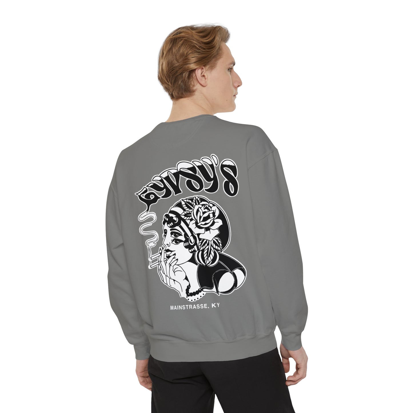 Unisex Comfort Colors Crewneck Sweatshirt | Gypsy's Double Gypsy Lady (by @ohbhave)
