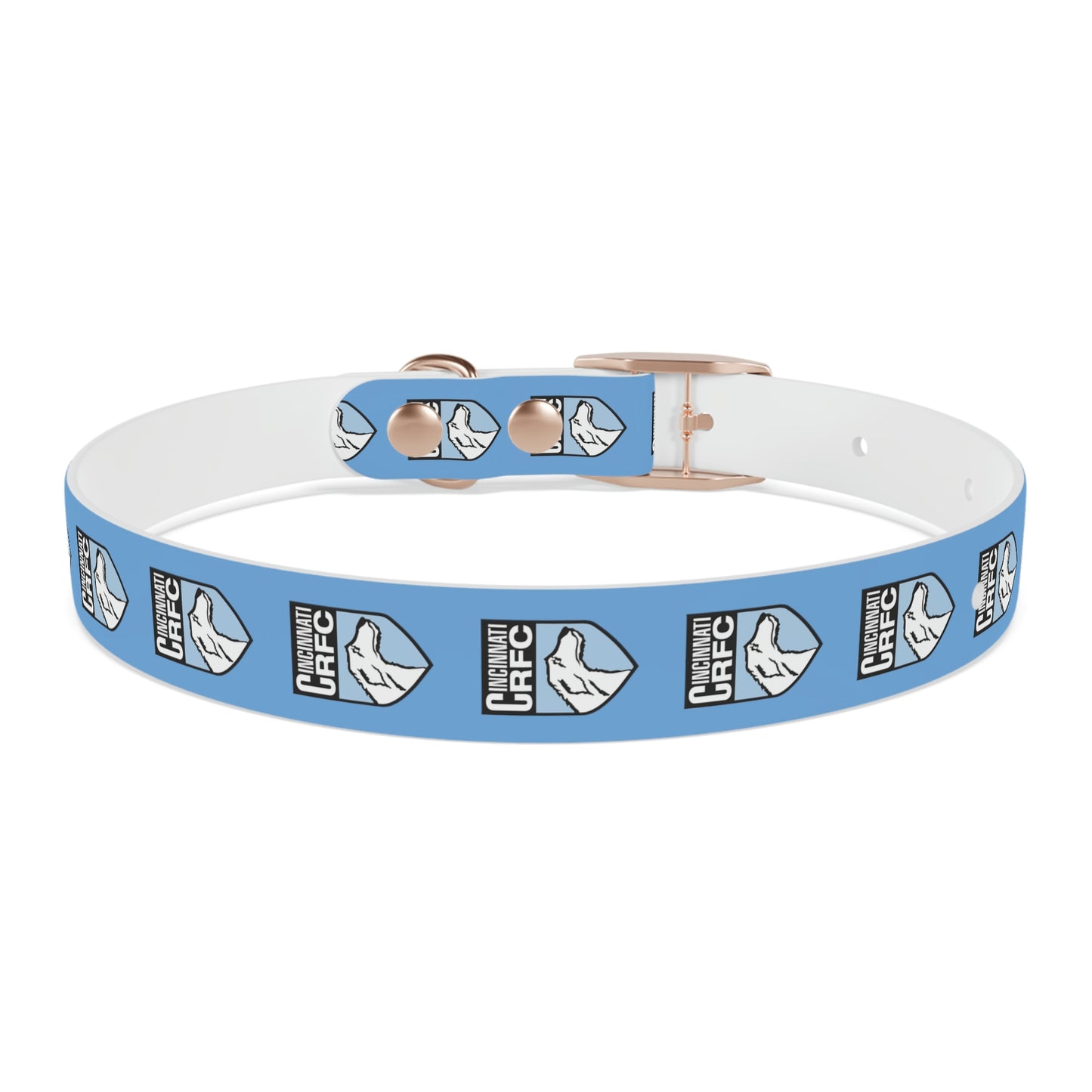 Dog Collar | CRFC Wolfhounds Blue Crest