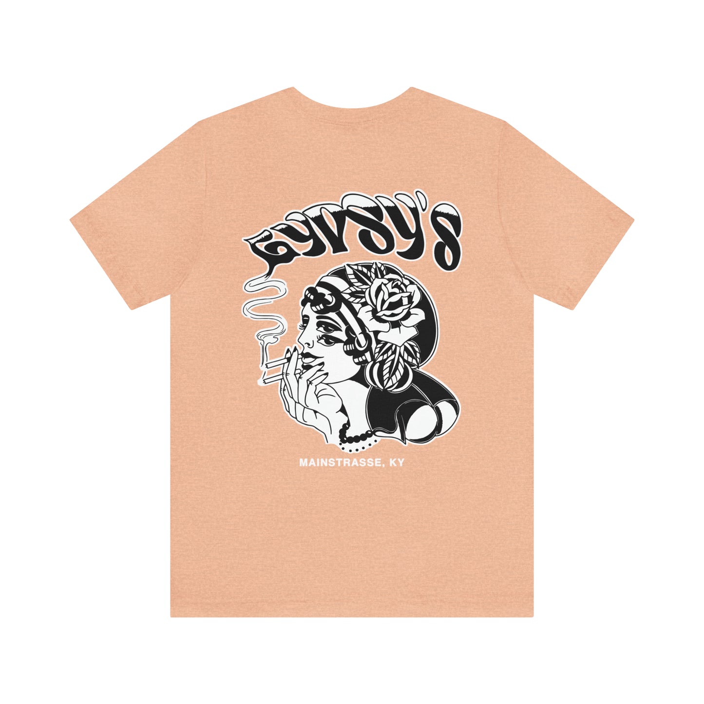 Unisex Jersey Short Sleeve Tee | Gypsy's Double Gypsy Lady (by @ohbhave)