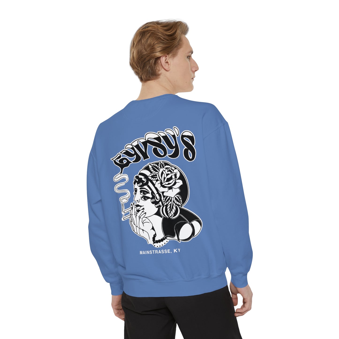 Unisex Comfort Colors Crewneck Sweatshirt | Gypsy's Double Gypsy Lady (by @ohbhave)
