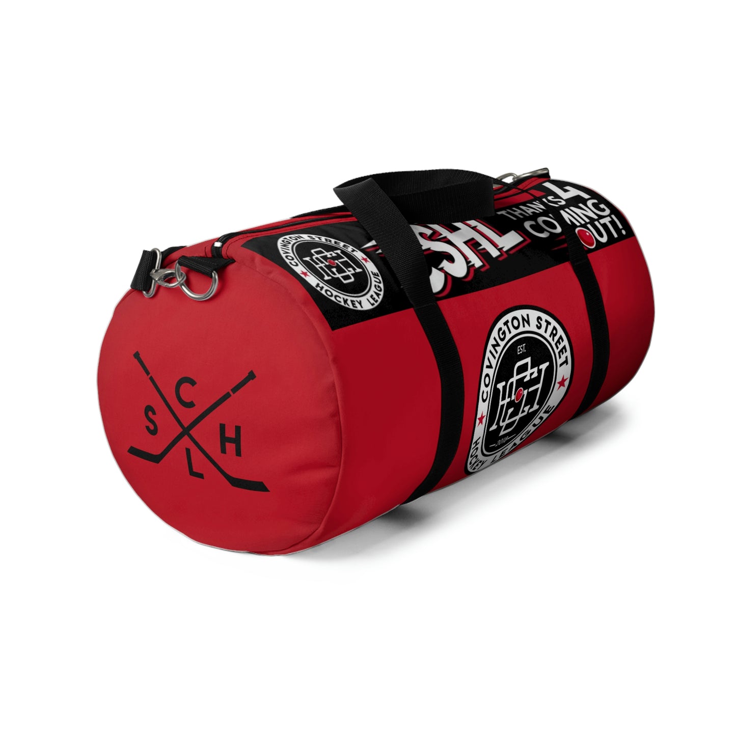 The CSHL Red "Send It!" Hockey Bag