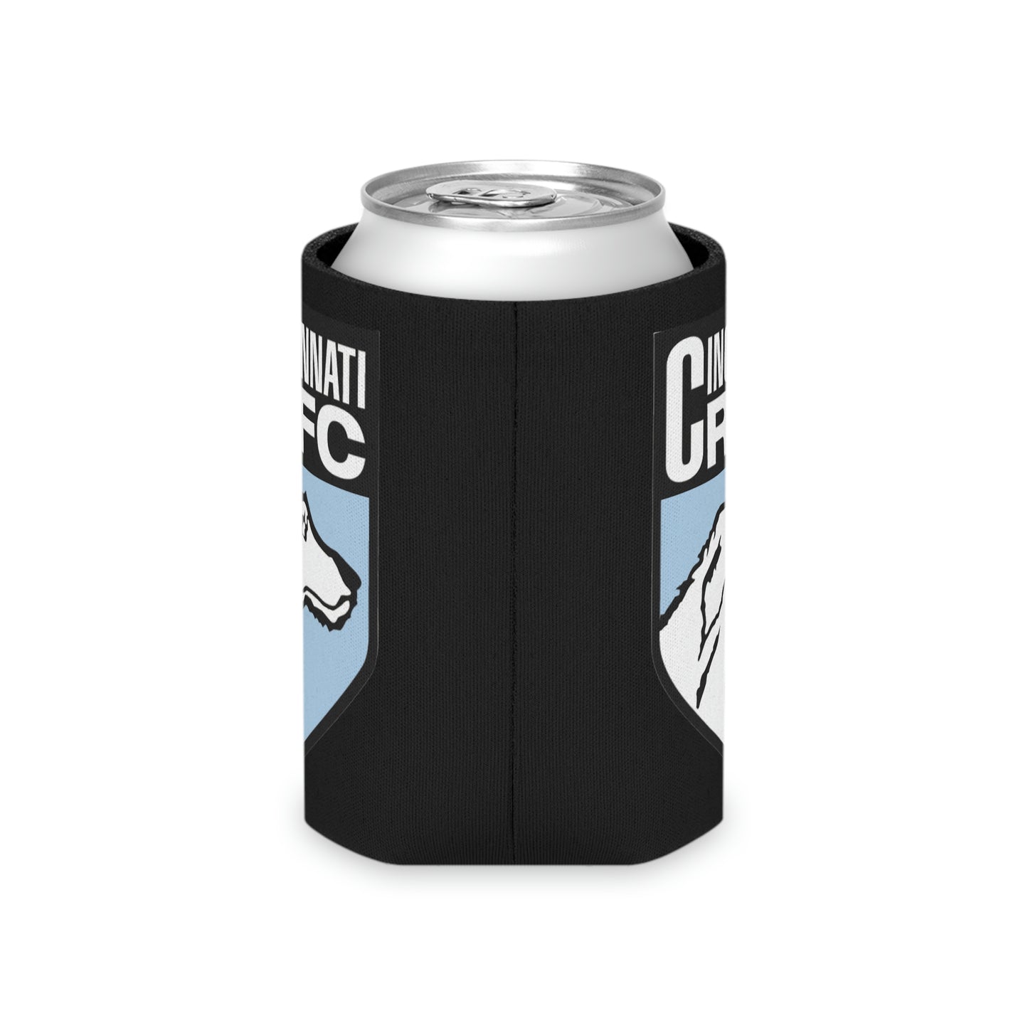 Black Coozie (Reg. & Thin) | CRFC Wolfhounds Blue Crest