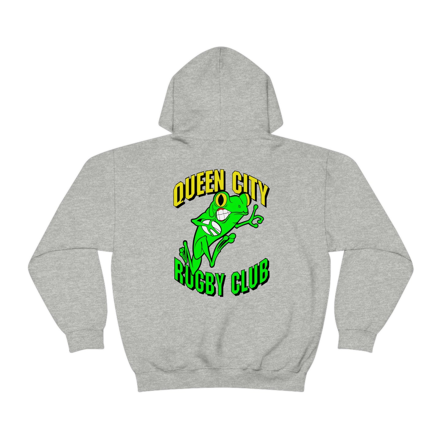 Unisex Heavy Blend™ Hoodie | QCRFC Frogs Logo