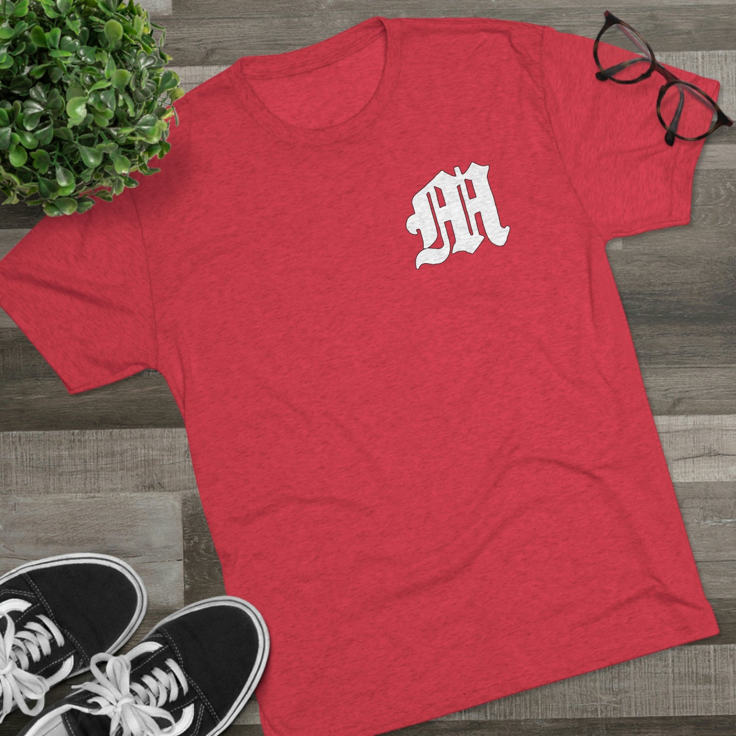 Unisex Tri-Blend Crew Tee | Mothers Tattoo Logo