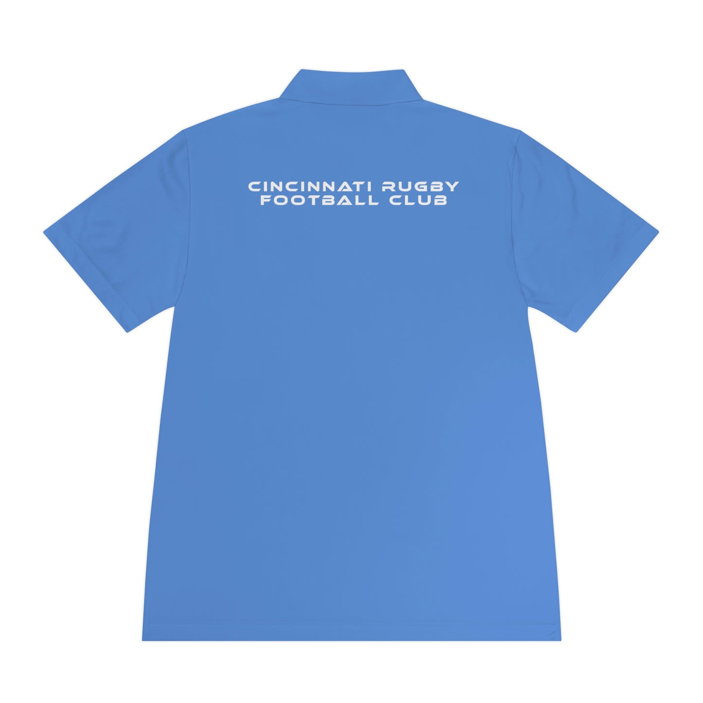 Men's Sport Polo Shirt | CRFC Wolfhounds Blue Crest