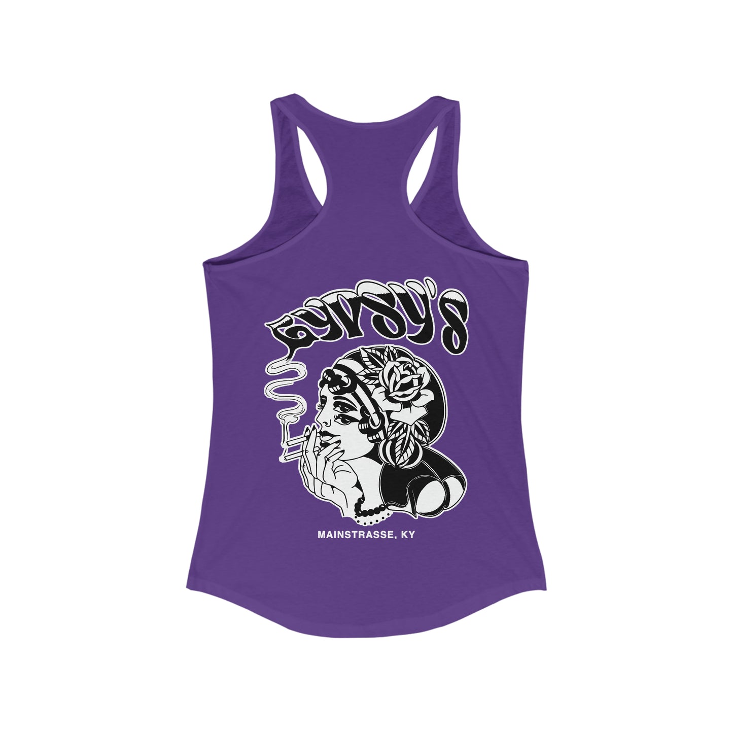Women's Racerback Tank | Gypsy's Double Gypsy Lady (by @ohbhave)
