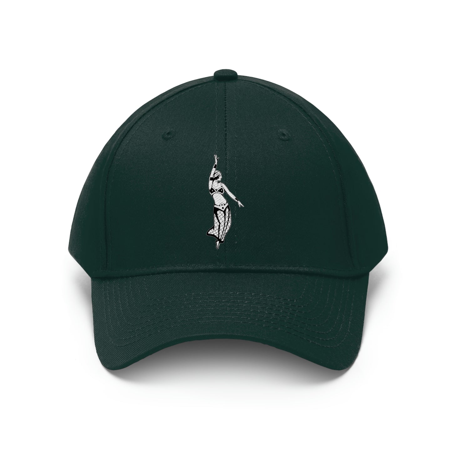 Unisex Twill Hat | Gypsy's Dancing Gypsy Lady (by @tylerabnertattoo)