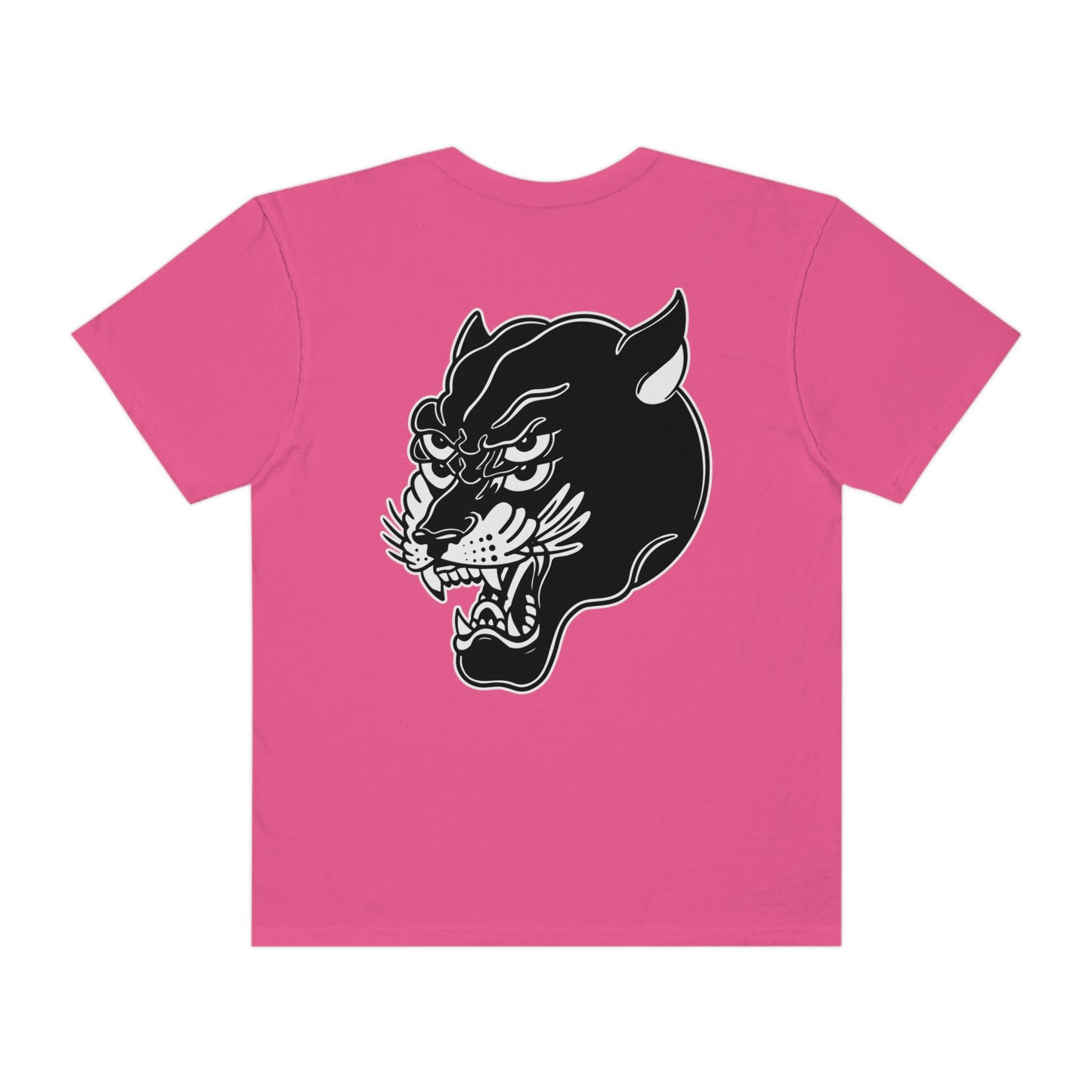 Unisex Comfort Colors T-shirt | Mothers Tattoo Double Panther Logo by Brendan Houston (IG: @ohbhave)