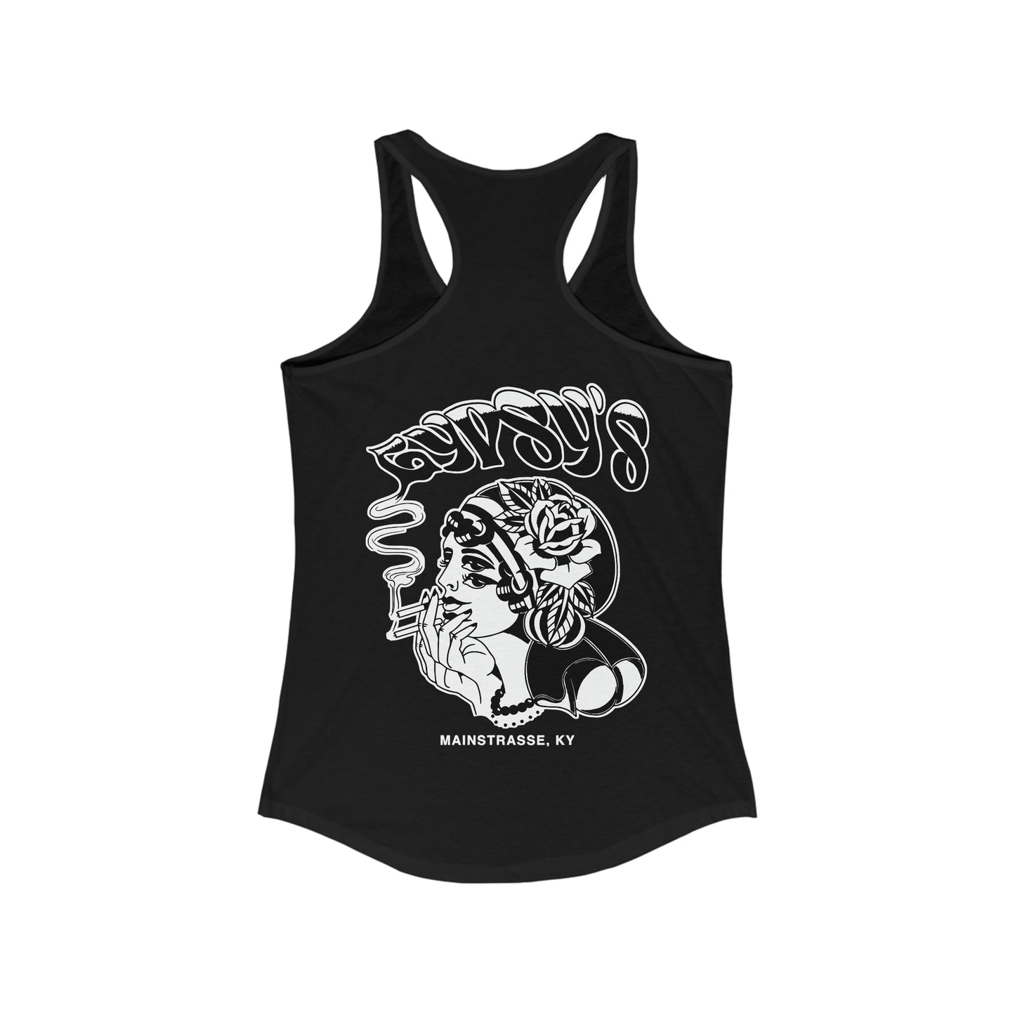 Women's Racerback Tank | Gypsy's Double Gypsy Lady (by @ohbhave)