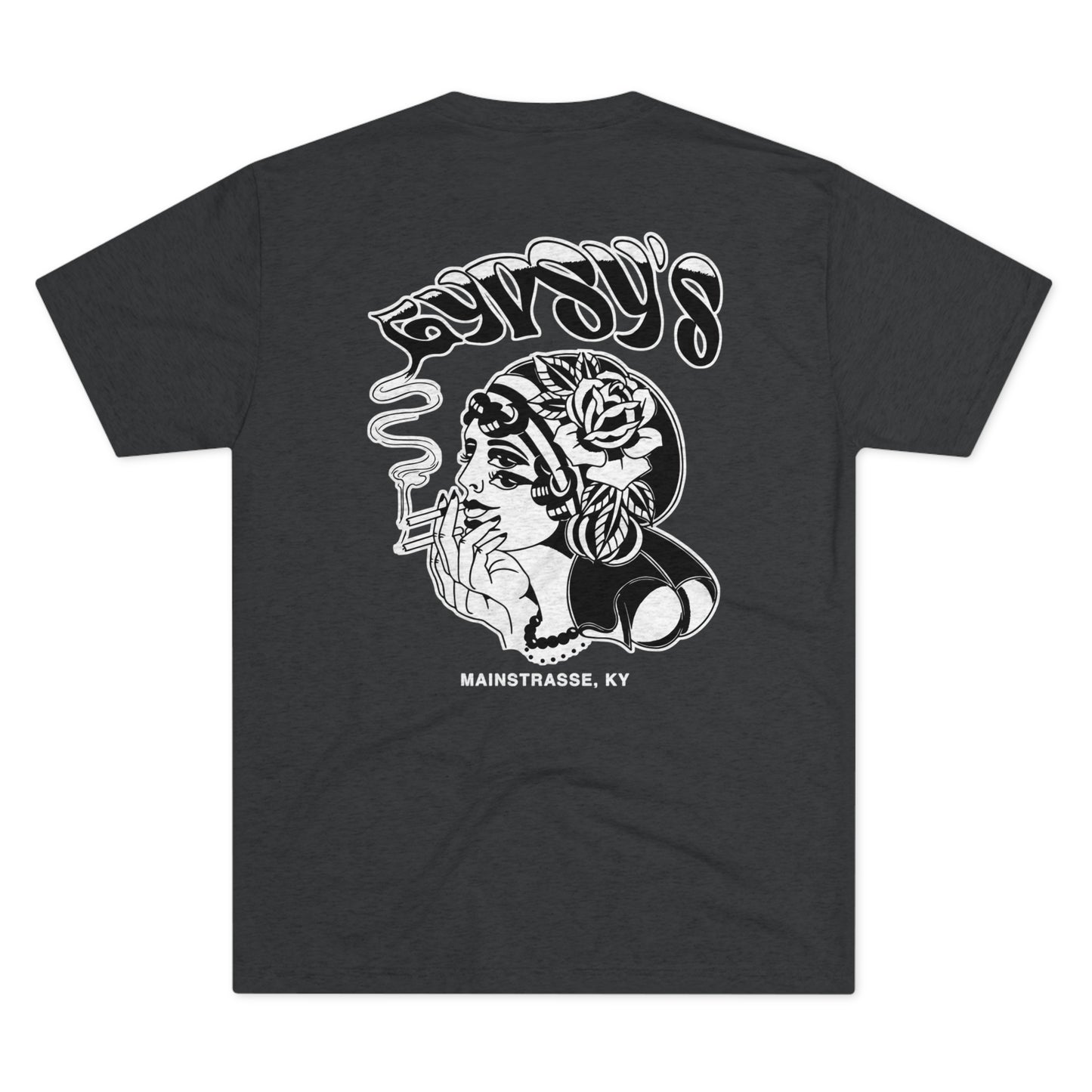 Unisex Tri-Blend Crew Tee | Gypsy's Double Gypsy Lady (by @ohbhave)