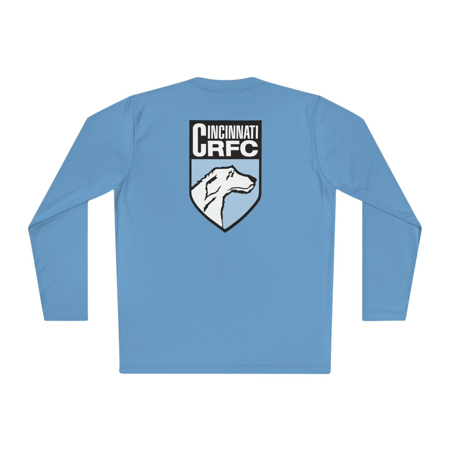 Unisex Performance Long Sleeve Shirt | CRFC Wolfhounds Blue Crest