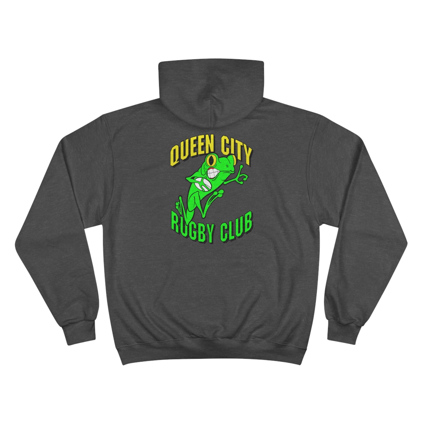Champion Hoodie | QCRFC Frogs Logo