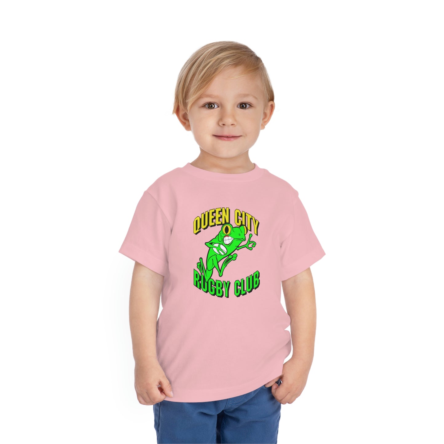 Toddler Tee | QCRFC Frogs Logo
