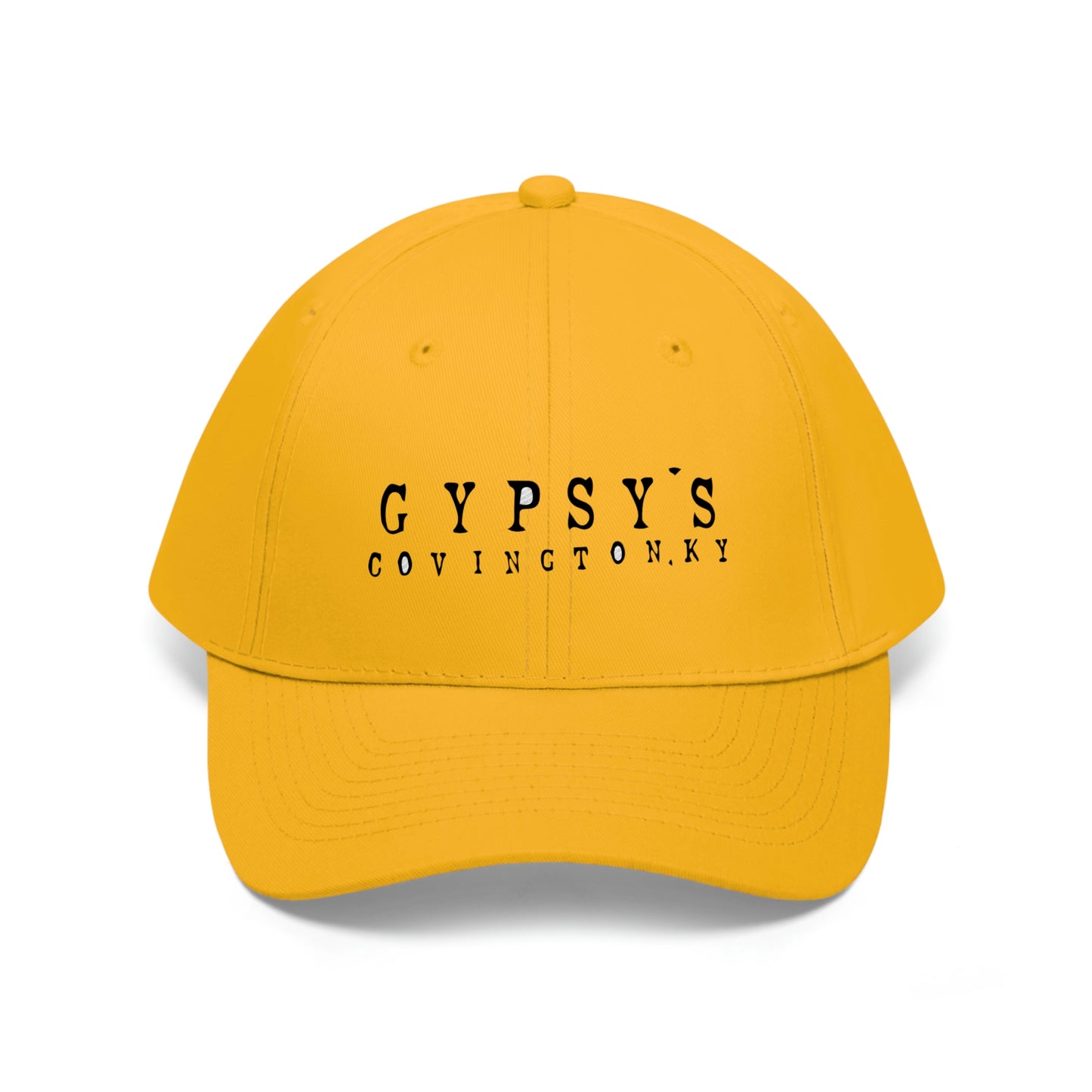Unisex Twill Hat | Gypsy's Lettering (by @tylerabnertattoo)
