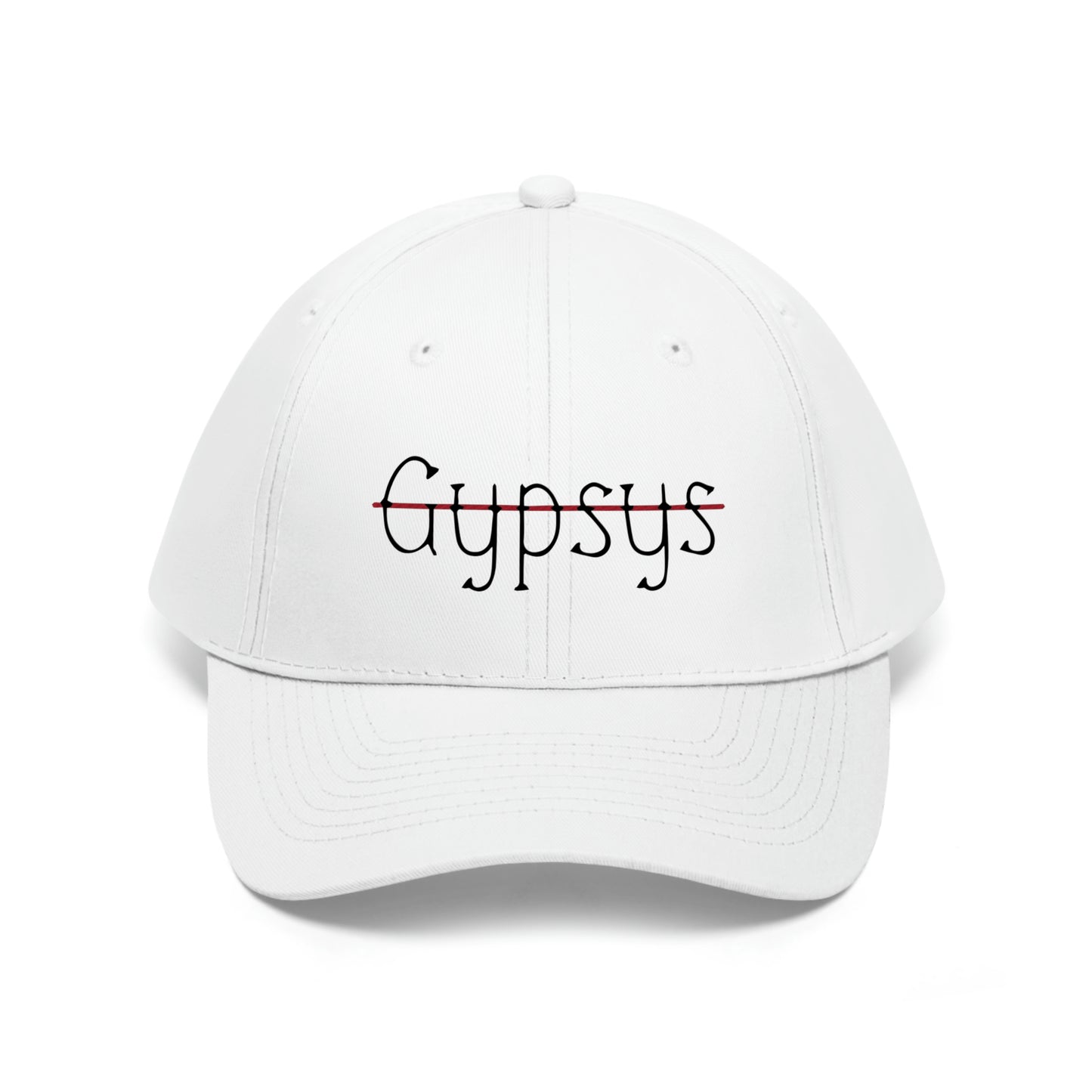 Gypsy's Lettering (by @ryseart) | Unisex Twill Hat