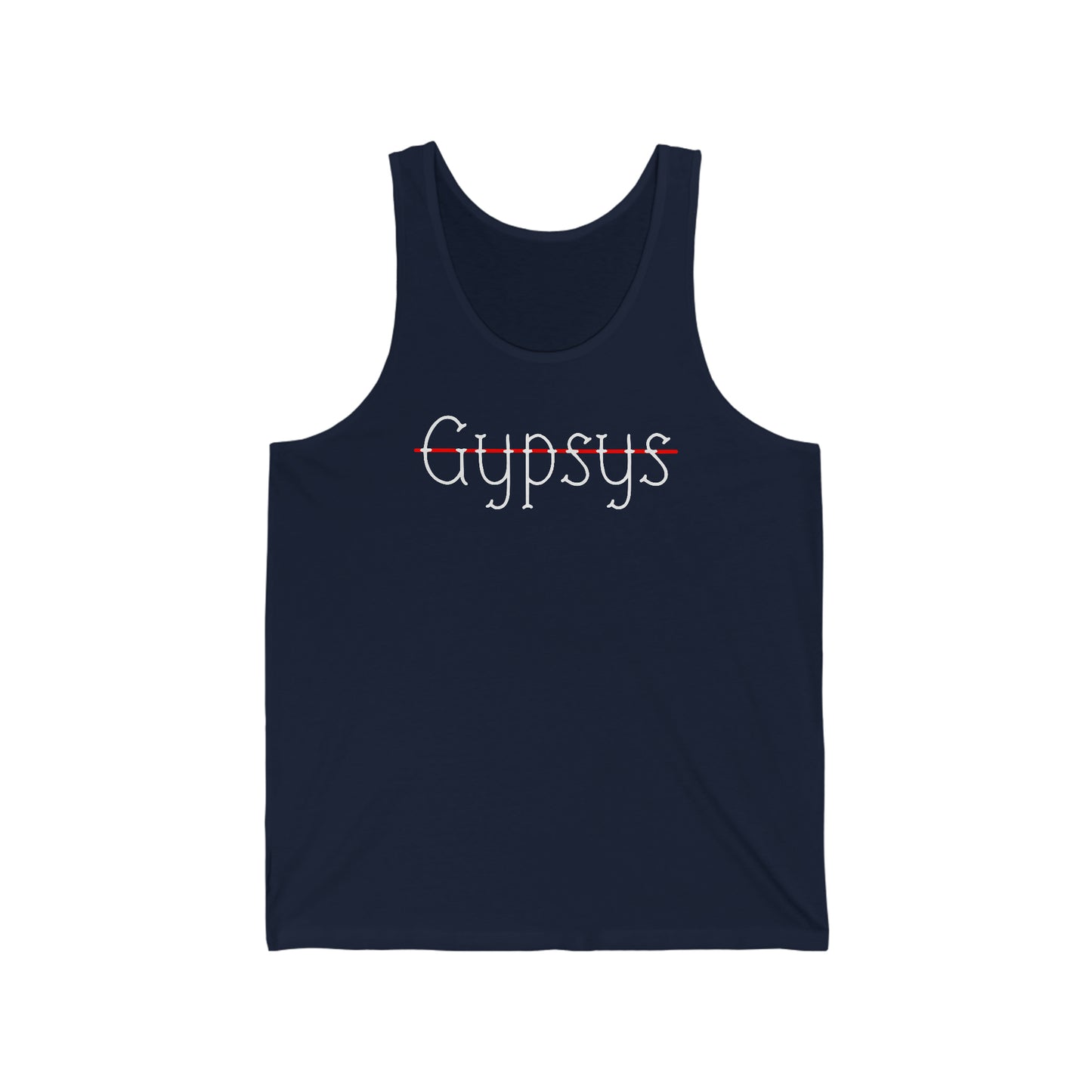 Unisex Jersey Tank | Gypsy's Red Rose Gypsy Lady (by @ryseart)