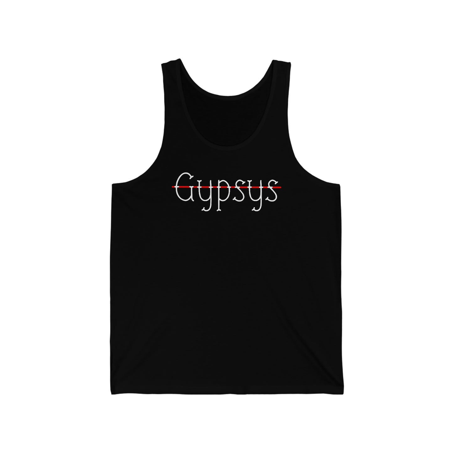 Unisex Jersey Tank | Gypsy's Red Rose Gypsy Lady (by @ryseart)