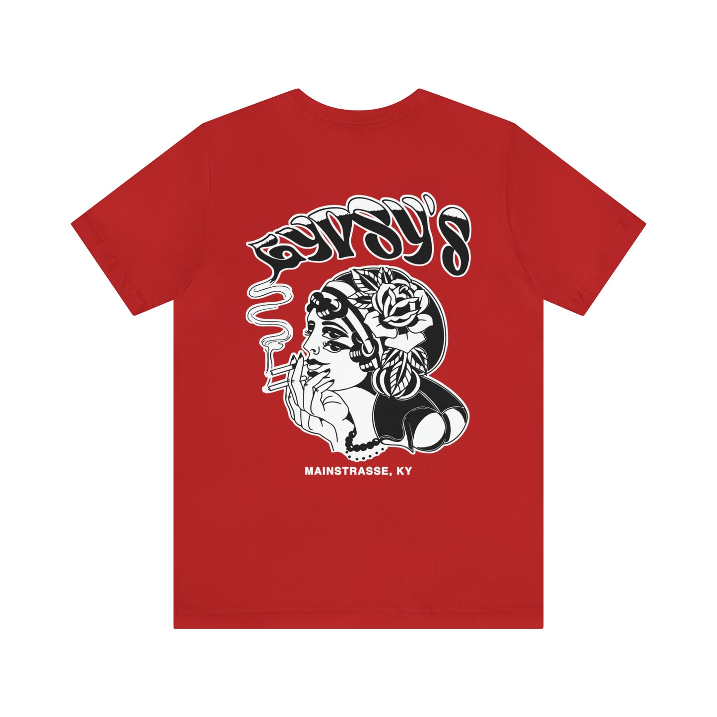 Unisex Jersey Short Sleeve Tee | Gypsy's Double Gypsy Lady (by @ohbhave)