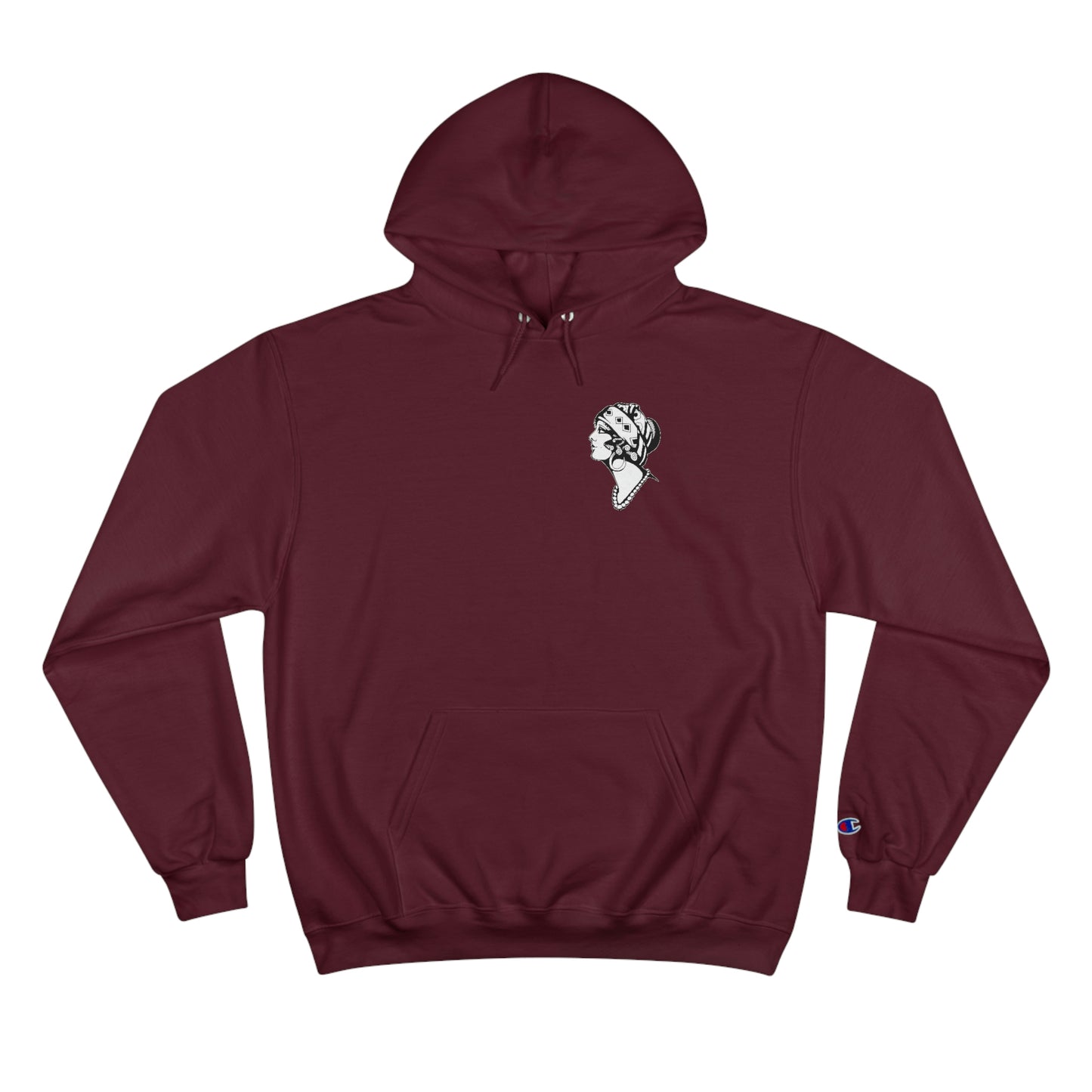 Unisex Champion Hoodie | Gypsy's Dancing Gypsy Lady (by @tylerabnertattoo)