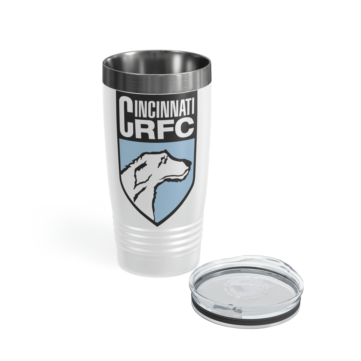 20oz Ringneck Tumbler | CRFC Wolfhounds Blue Crest