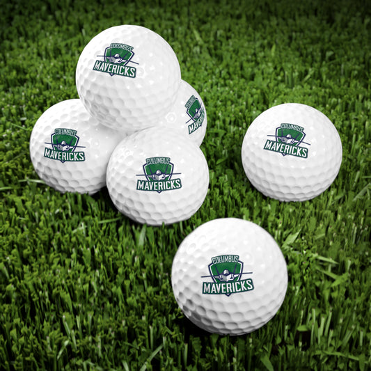 Golf Balls (6x) | Columbus Mavericks Hockey