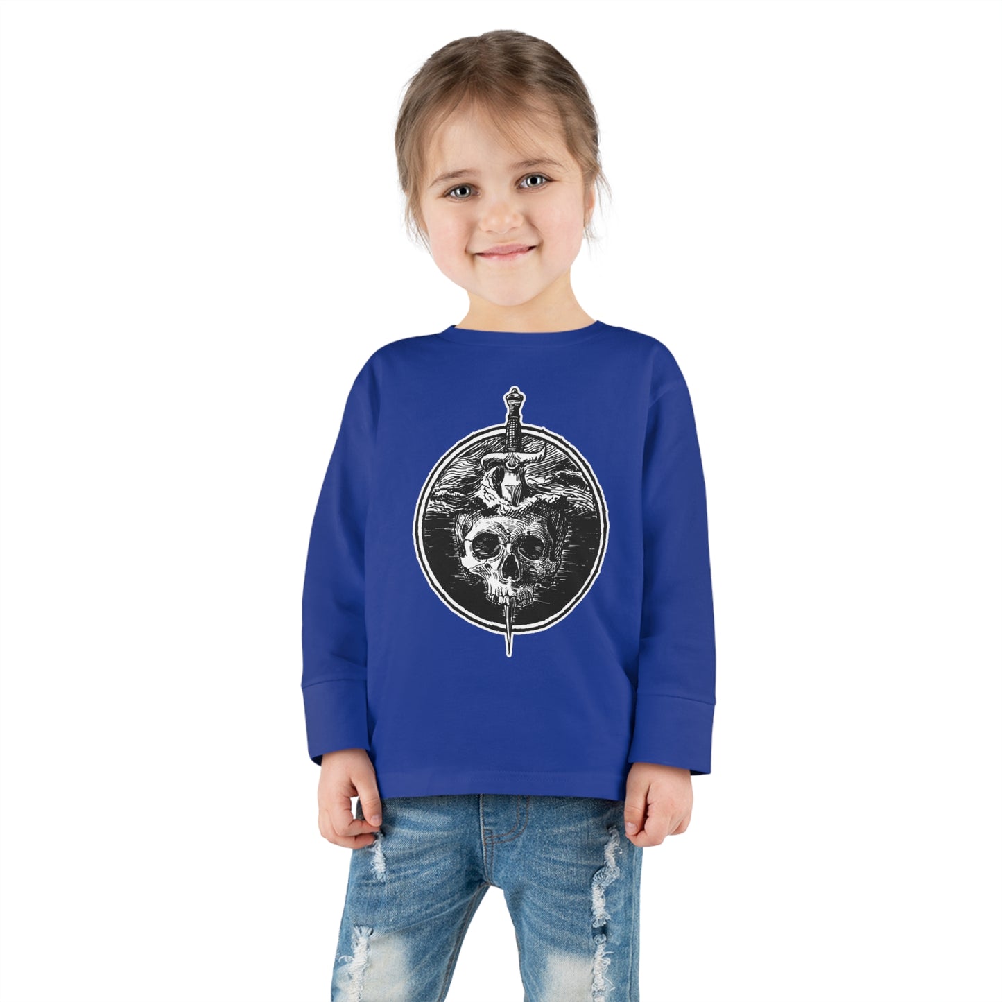 Unisex Toddler Long Sleeve Tee | Sea of Treachery Sigil