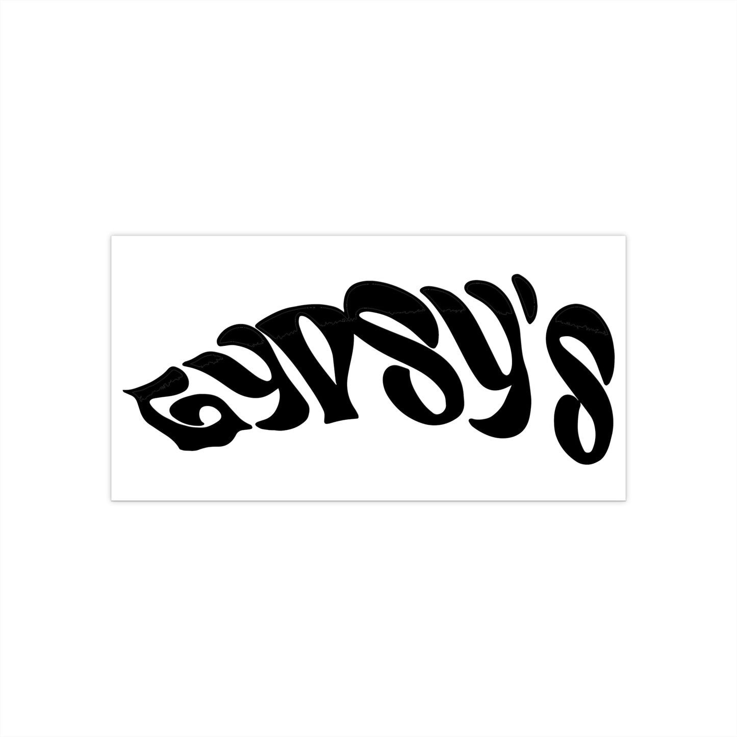 Bumper Sticker | Gypsy's Lettering (by @ohbhave)