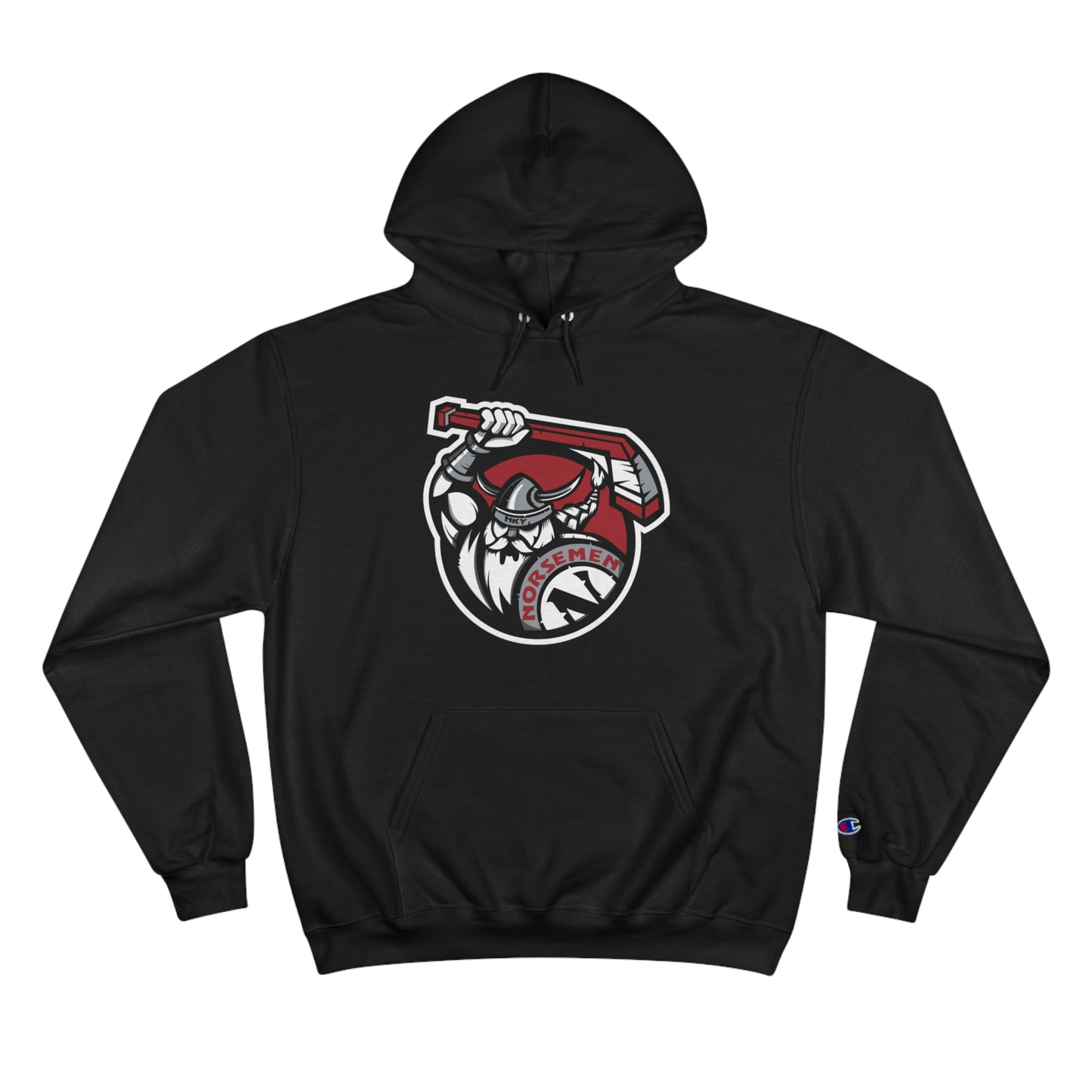 Unisex Champion Hoodie | Norsemen Hockey Color Logo