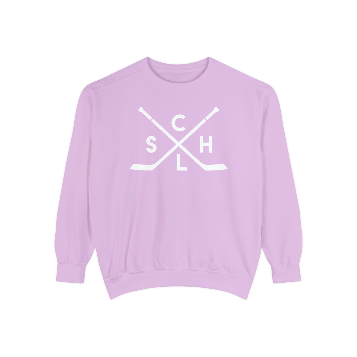 Unisex Comfort Colors Crewneck Sweatshirt | CSHL X-Sticks