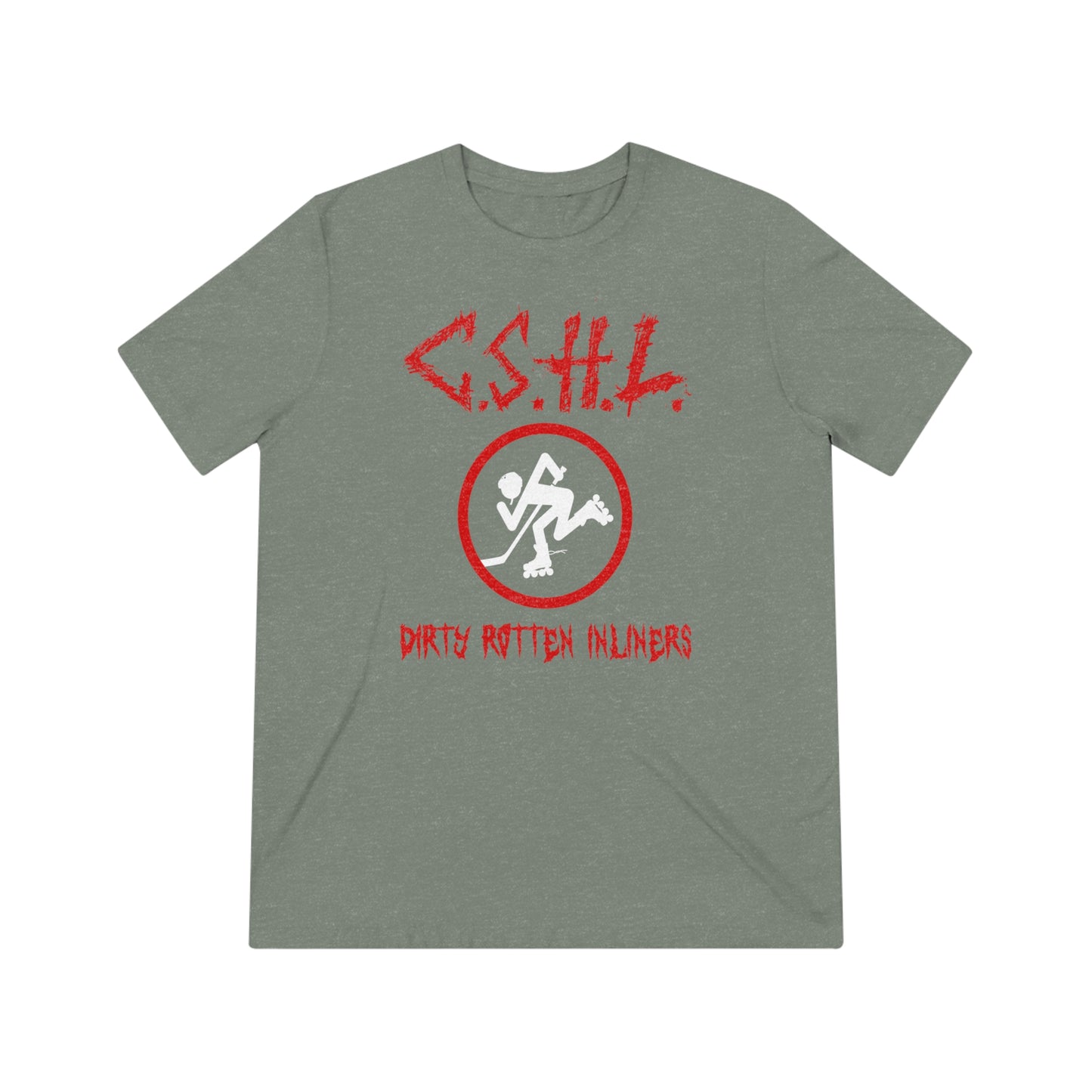 Unisex Triblend Tee | CSHL Dirty Rotten Inliners
